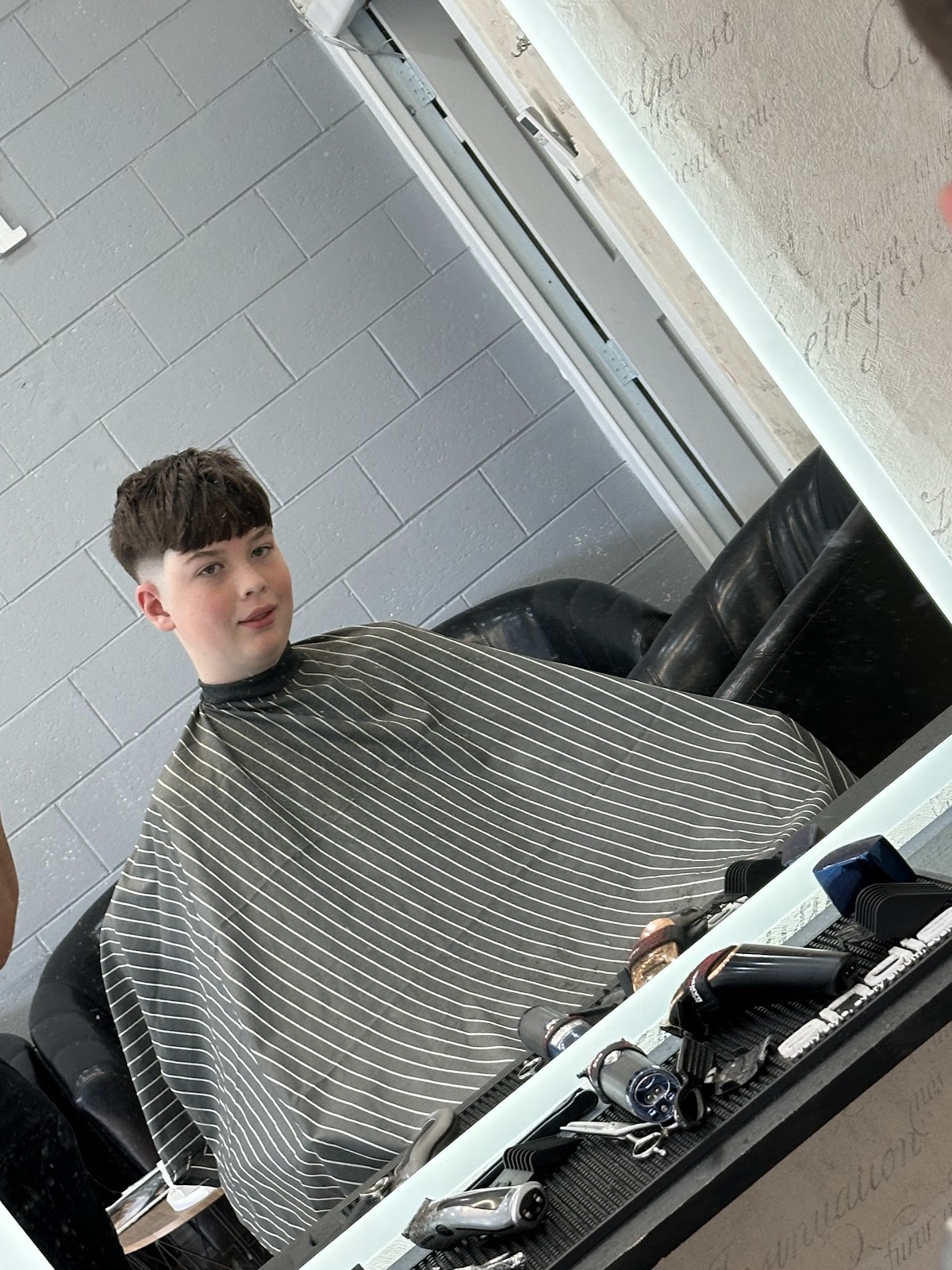 Kids french crop haircut